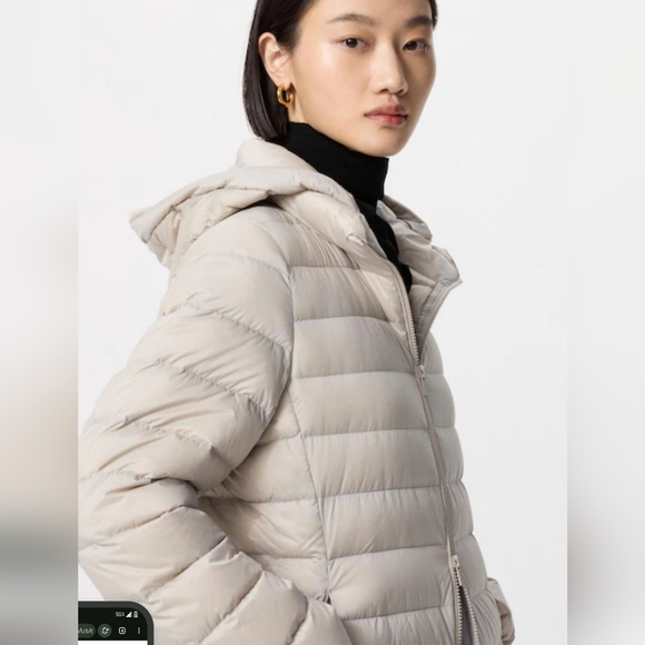 Uniqlo ultralight down packable long jacket, size L - Picture 10 of 11